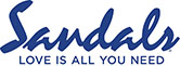 Sandals Logo Royal (Love)-sm